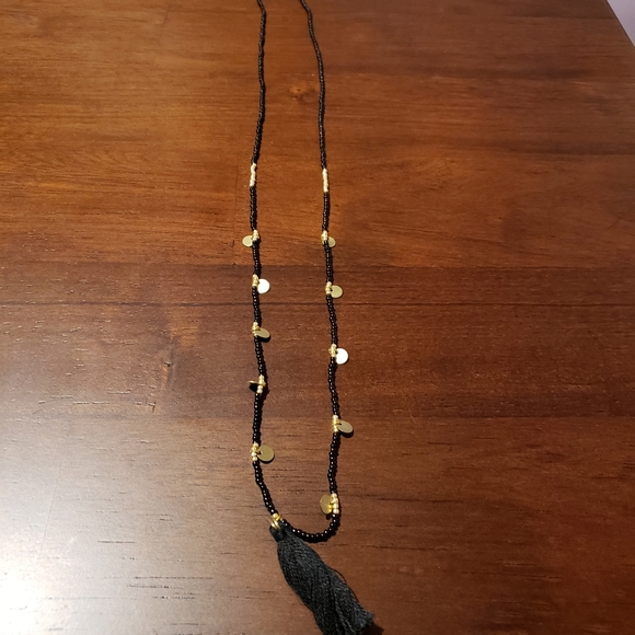 Hand Beaded Necklace - Picture 2 of 3